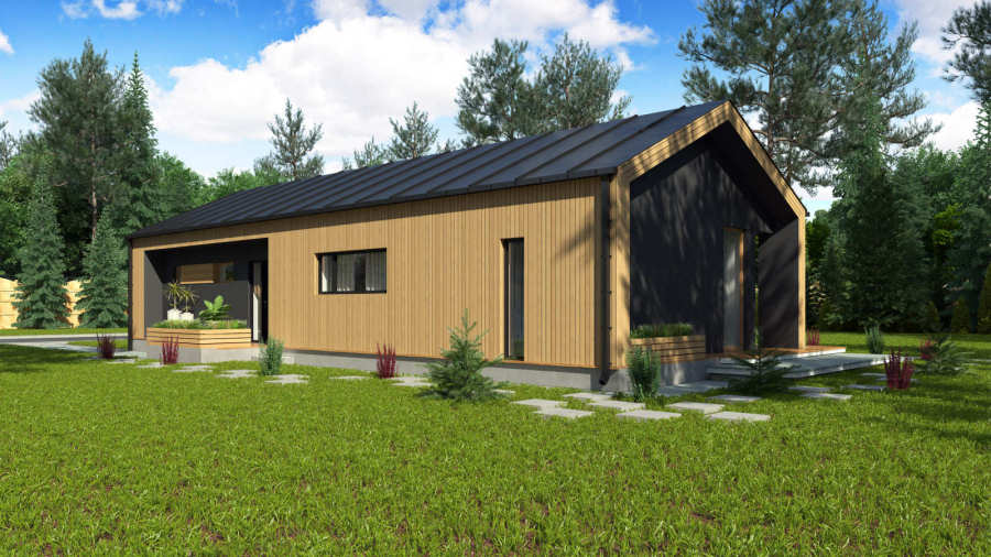 Domy modułowe 75 m2 — poznaj warianty projektów, zalety i ceny